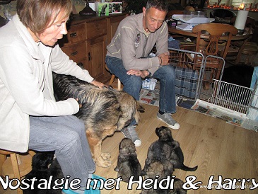 Knuffelbezoek met Heidi en Harry